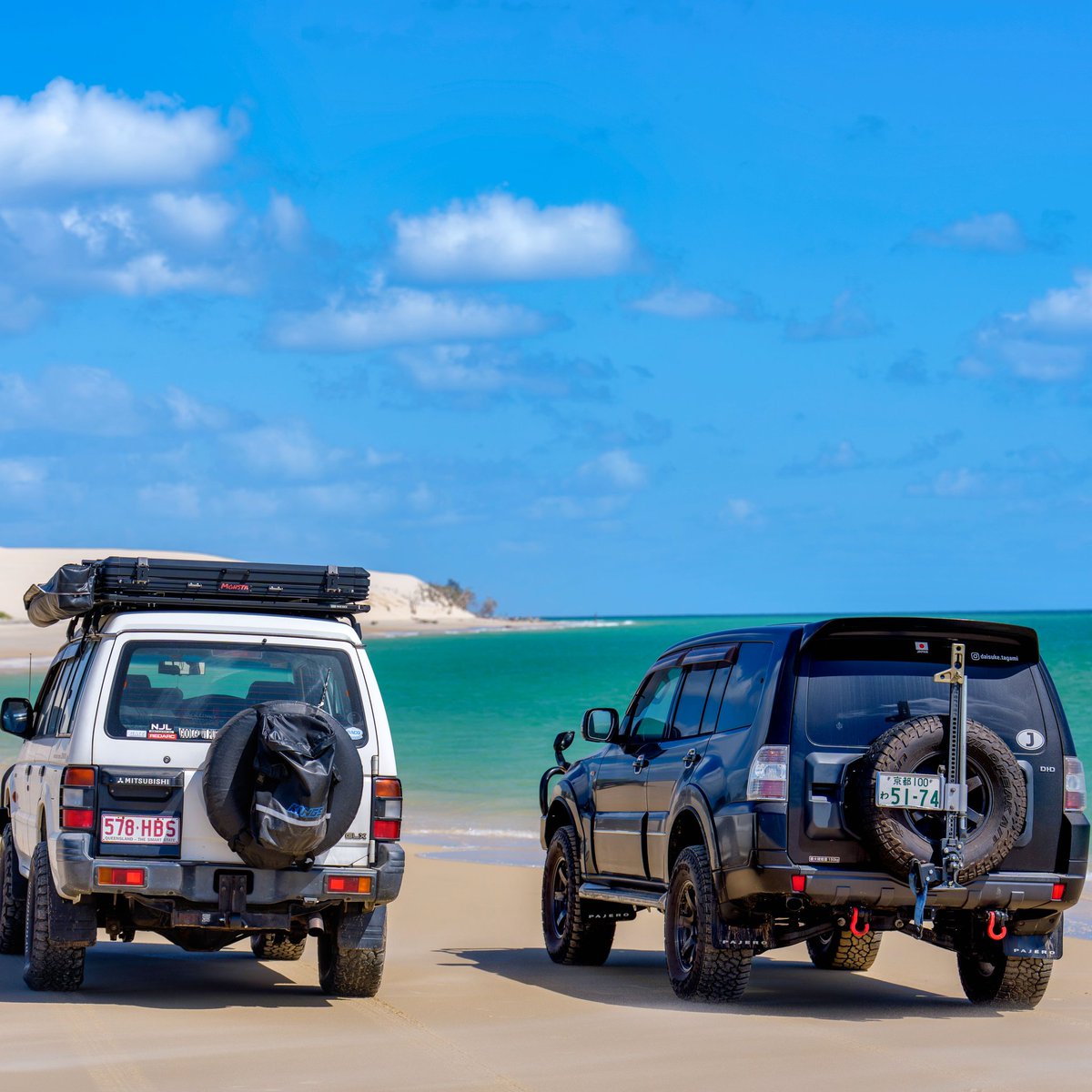 TSTuners's tweet photo. 世界最大の砂の島
オーストラリアのFraser Island に
7日間��ャンプをしたりしながらオフロードに行って来ましたぁ

舗装路は一切なく、柔らかい砂浜を走るしかないので、中途半端な4WDだと島に行くためのフェリーも乗れないです(笑) https://t.co/fMTt2NjCxw