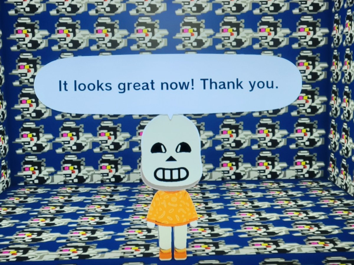 I'm glad you like it Sans