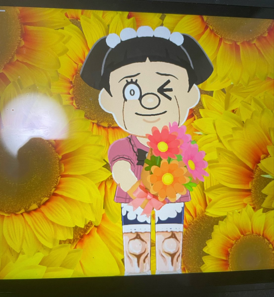 ガーコちゃん 出来た！ロボコ、ナッパ膝仕様w #トモコレ #トモダチコレクション