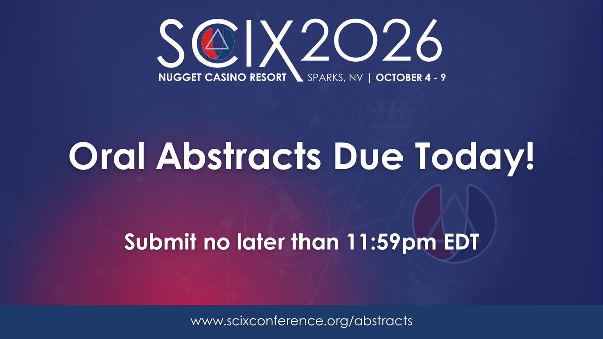 FACSS/SciX tweet media