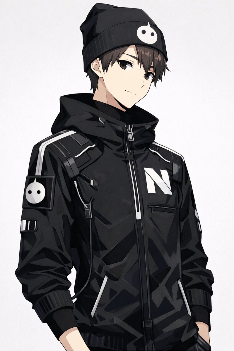 somasuiCreate's tweet photo. NO NAMEのファンアート作成中。
メンバー：NIRUさん
NIRUさんファンアート
かなたさんに寄せてない青年バージョン
あご手にやけがNIRUさんっぽい～～
パンダはちょっとやってみたかったｗ
#NONAME_WIN
@nirunno https://t.co/HNnKOEhRfR