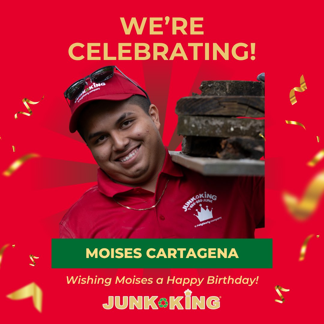 Happy Birthday, Moises! 🎉

We appreciate your hard work and everything you bring to the team each day. Hope you have a great day celebrating...you’ve earned it! 🎂

Enjoy your day!