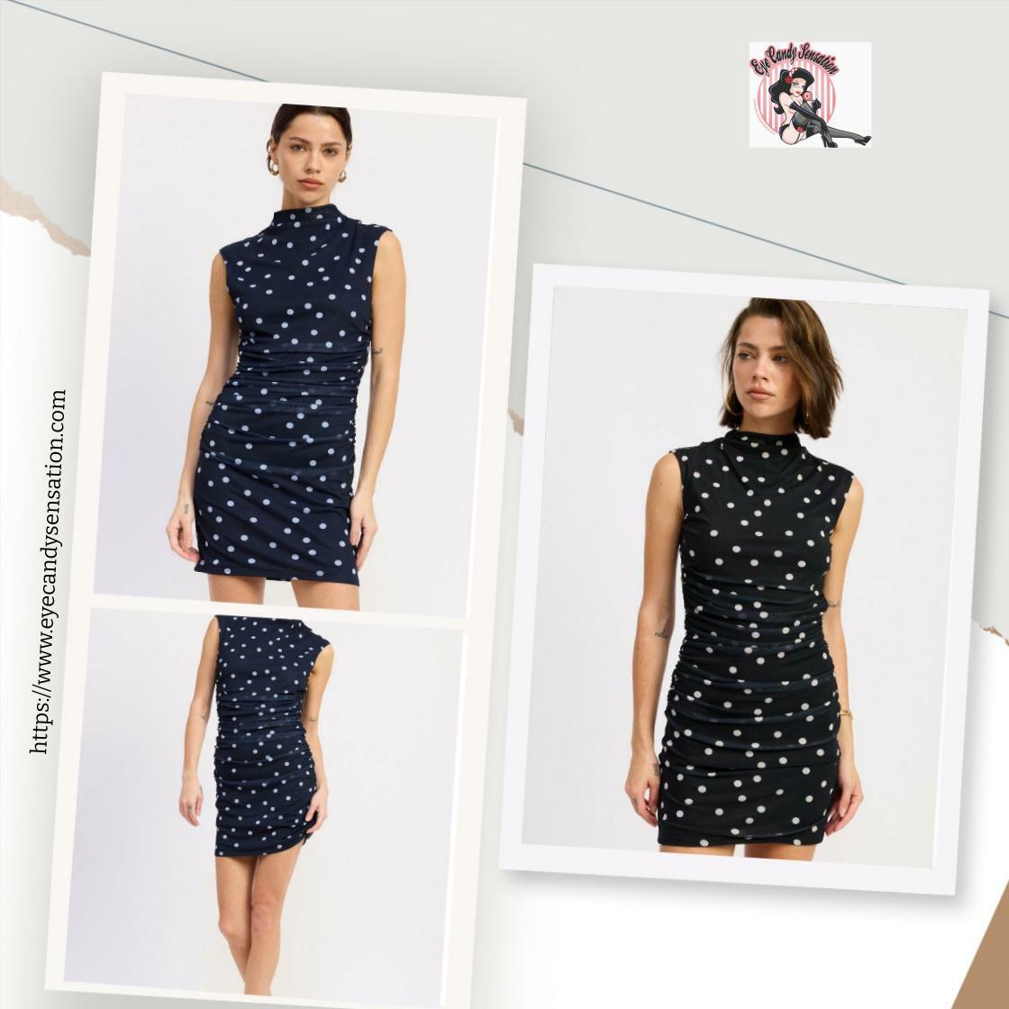 ICANDYSENSATION's tweet image. Elevate your style with our Sleeveless Mock Neck Mesh Mini Dress for just $59.95. Perfect for any occasion! Shop now and turn heads! #FashionForward #DressToImpress

Shop Now eyecandysensation.com/products/sleev…