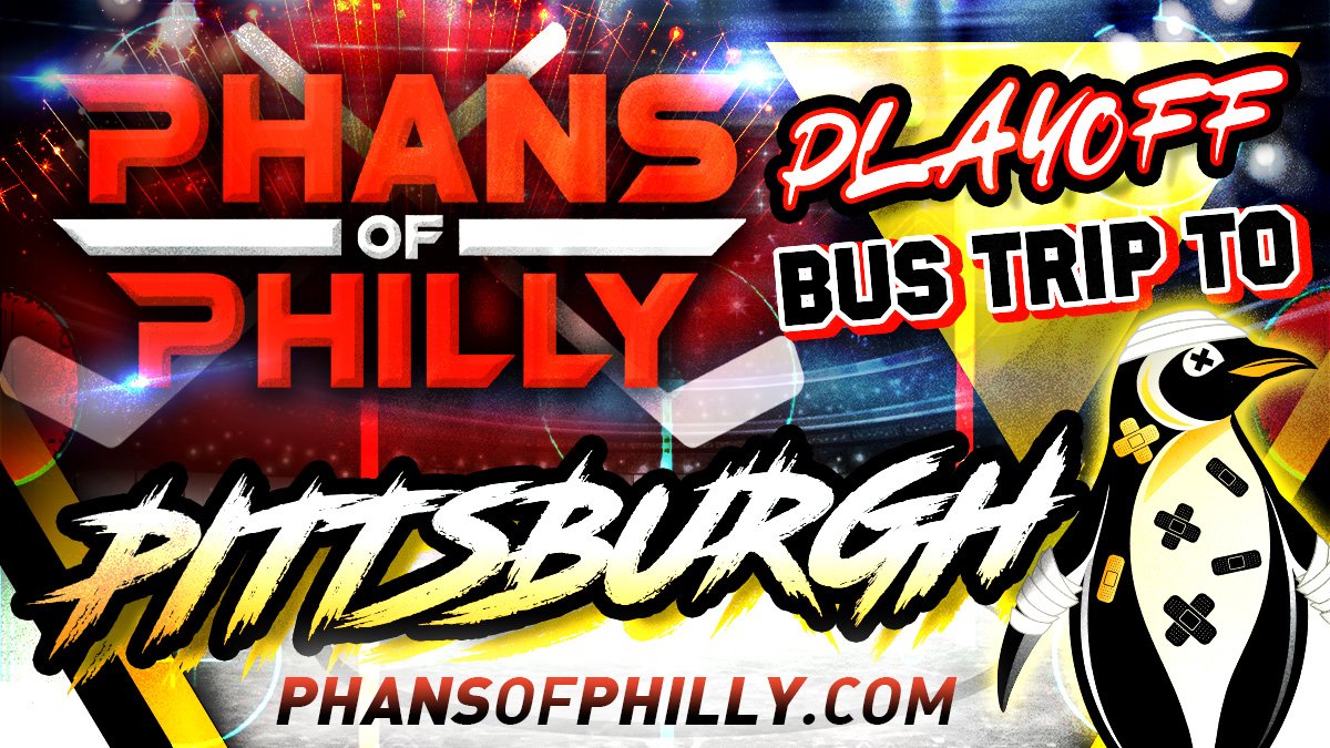 HockeyHStove's tweet photo. Through @PhansofPhilly, we have arranged 2 spots -- lower-level tickets, round trip bus on Saturday morning and then right after game -- from Philly to Pittsburgh for Game 1. A $900+ value FREE.

1) Follow @HockeyHStove  on Twitter.
2) Reply to our announcement post w/ Go Flyers!
3) Winner selected at random 1 PM EDT today.