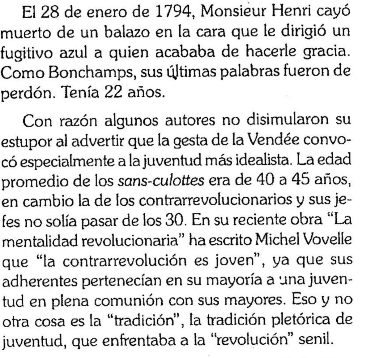 Guhtasp's tweet photo. La revolución es senilidad. La contrarrevolución es juventud. https://t.co/OezJsxy6WY