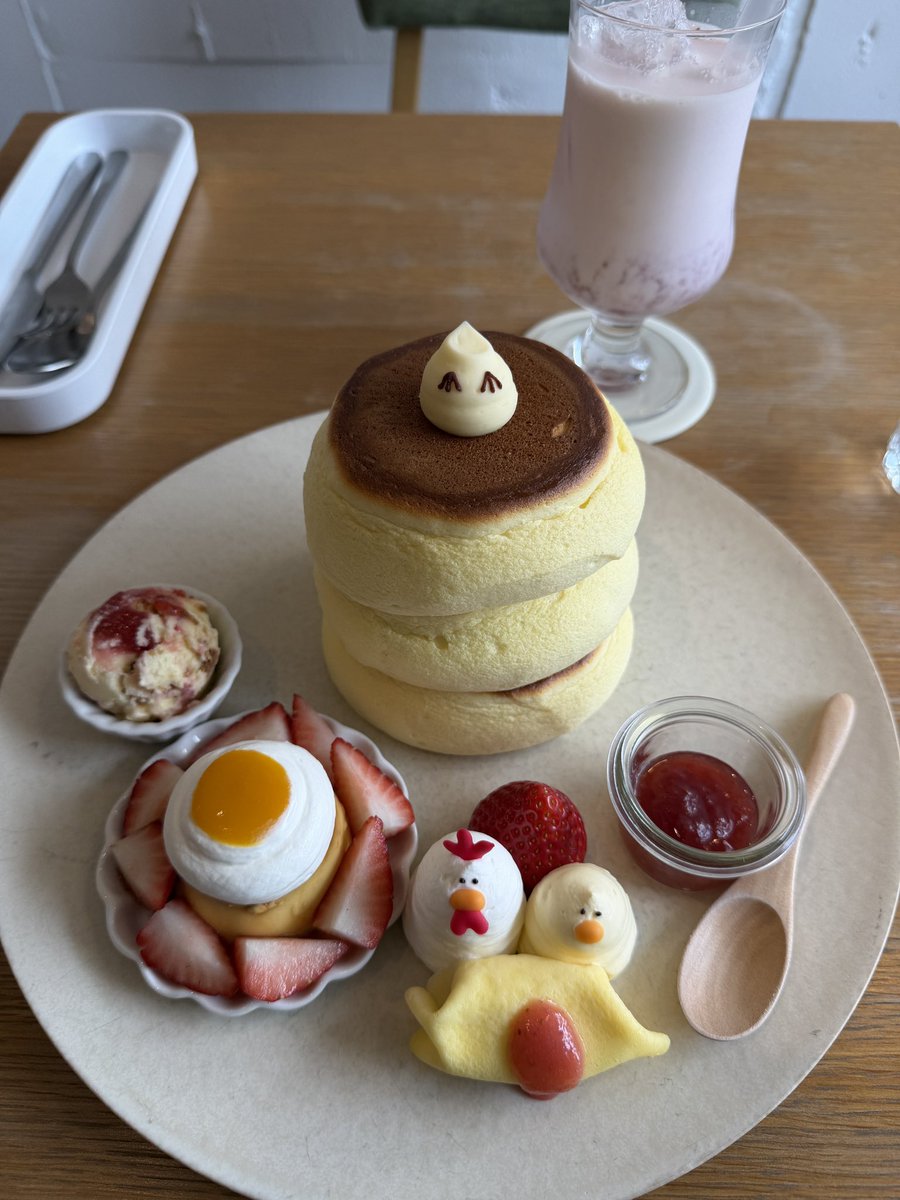 Toshi pancakes/パンケーキ、スイーツ tweet media