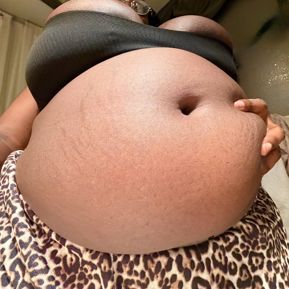 SoftTummyAngel's tweet photo. Comfortable xx #stuffedgirl https://t.co/0E6em75xzx