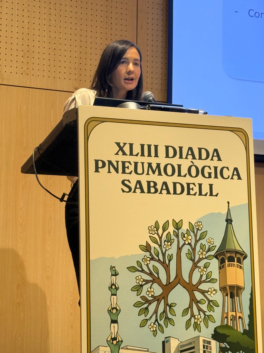 socapnet's tweet photo. ➡️ COMISA: l’abordatge clínic de la coexistència d’insomni i apnea del son
👩⚕️ Guadalupe Silveira. Pneumòloga. Hospital del Mar, Barcelona.
#Apnea #Insomni #diadaSOCAP2026 #josocSOCAP #DiadaPneumològica #SOCAP #Pneumologia https://t.co/7P1xWLtUza