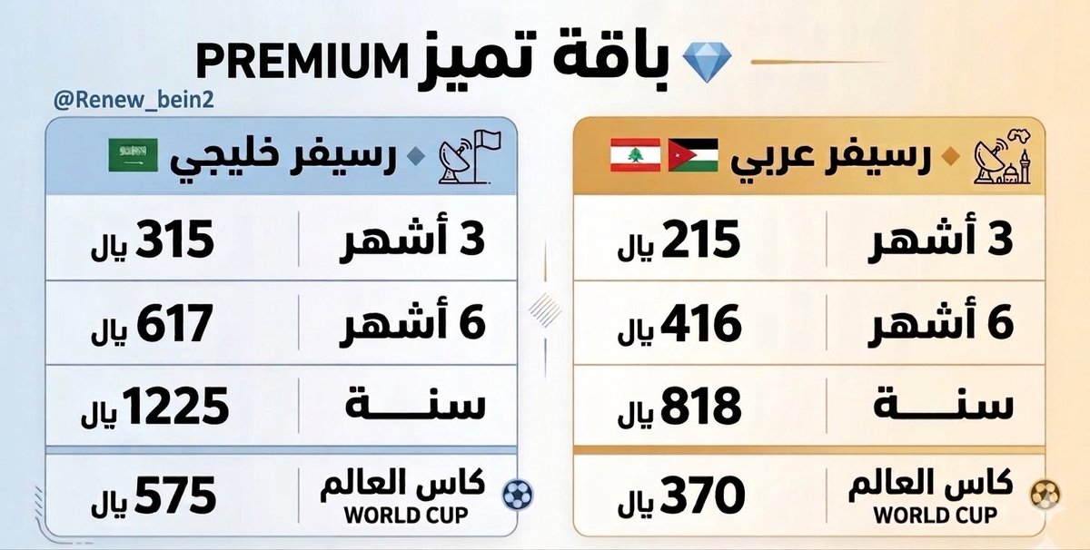 📺 تجديد بي ان سبورت tweet media