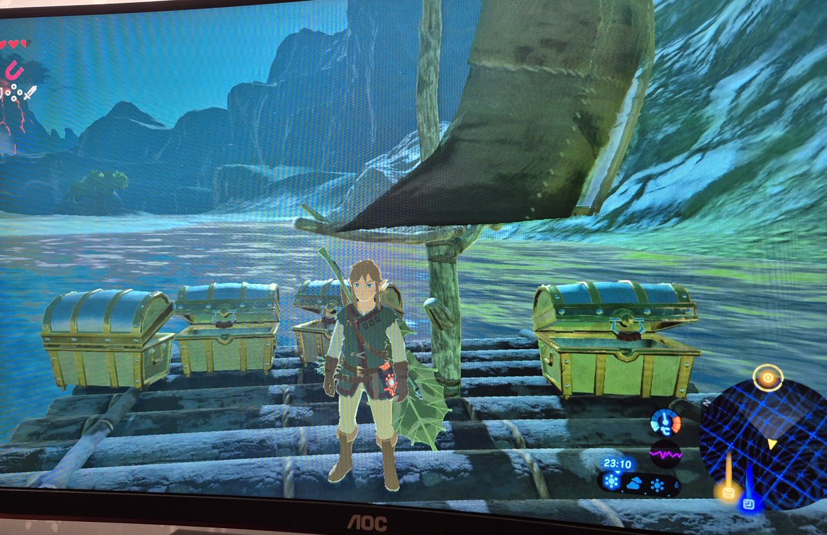 La vida pirata, la vida mejor.

Rescatando tesoros del fondo del mar.

#ZeldaBreathOfTheWild