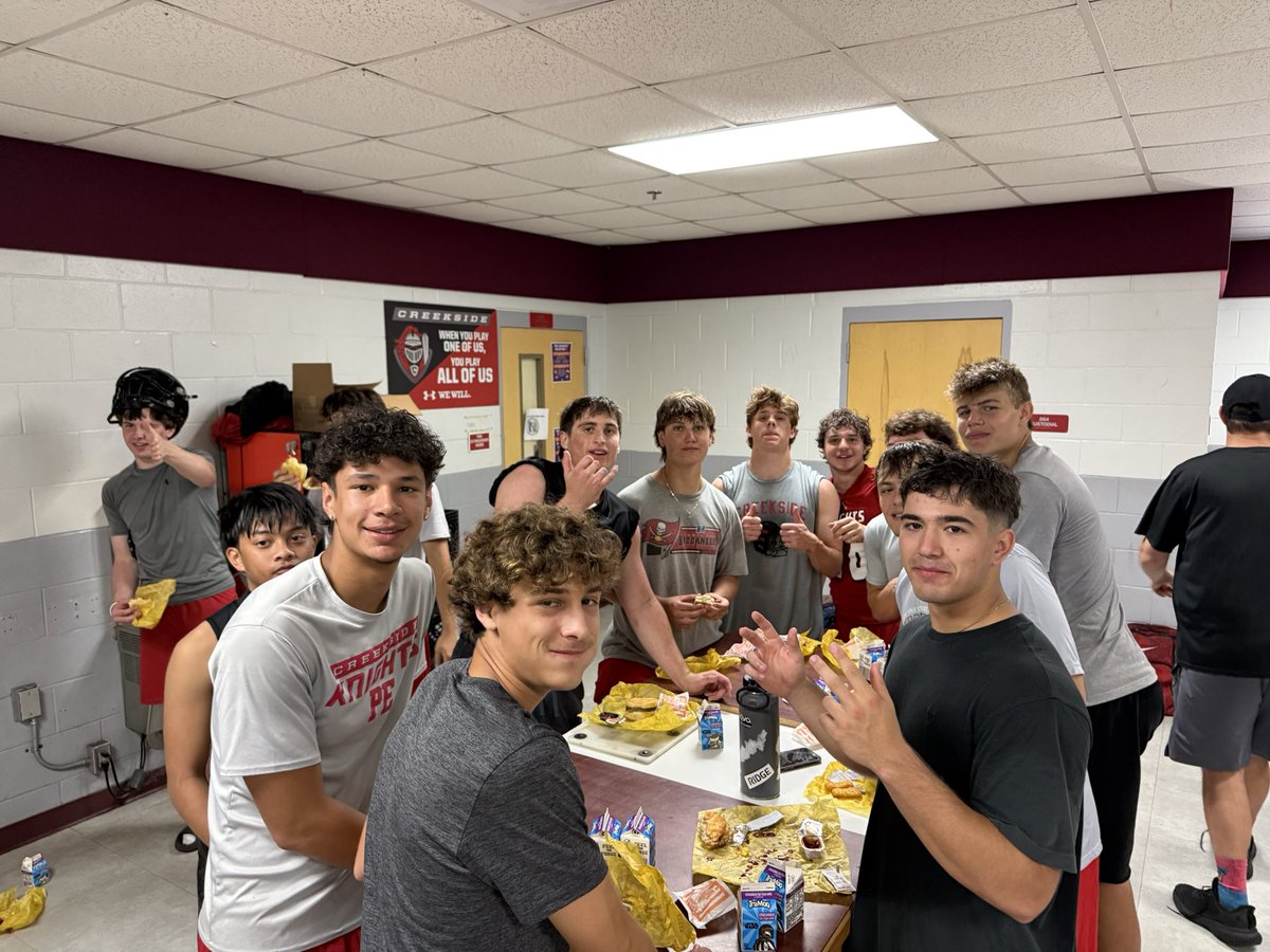 CREEKSIDE FOOTBALL tweet media