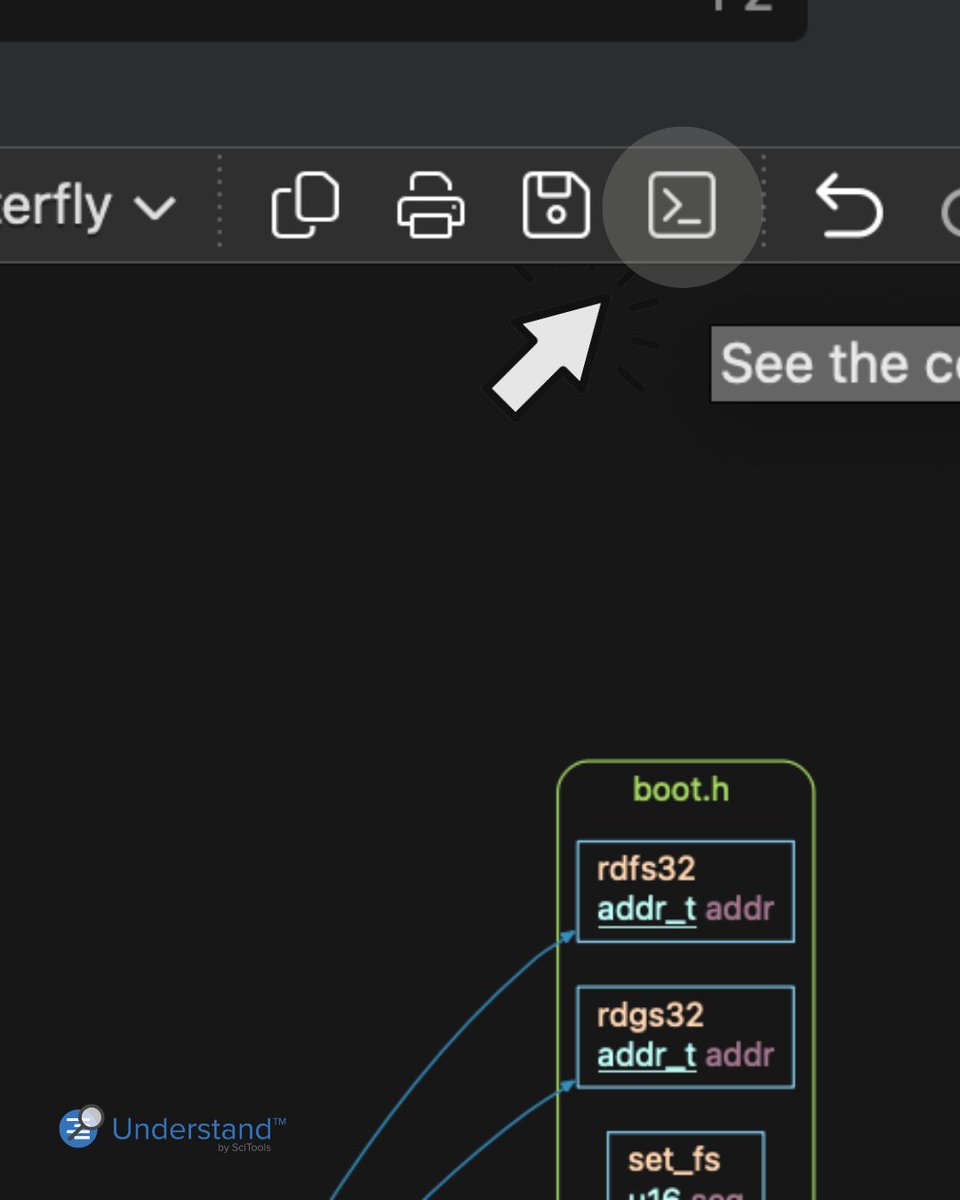 CodeUnderstand's tweet image. Ever build the perfect graph in Understand's GUI and wish you could recreate it in a script? You can!

Hit the API command button on any graph, and #Understand hands you the exact code to reproduce it in a custom plugin. No guesswork, no digging through docs - just build what you