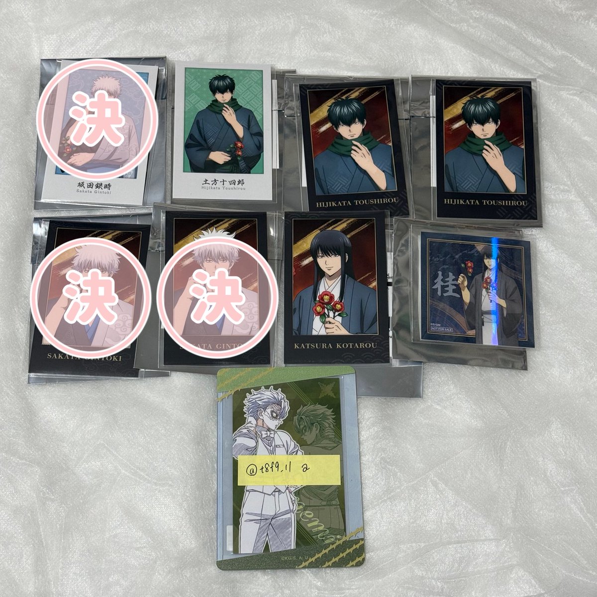 銀魂 ブシロード 椿の花 フォト風カード 神威 交換】銀魂 ブシロード ポップアップ POP UP SHOP 椿の花 フォト風
