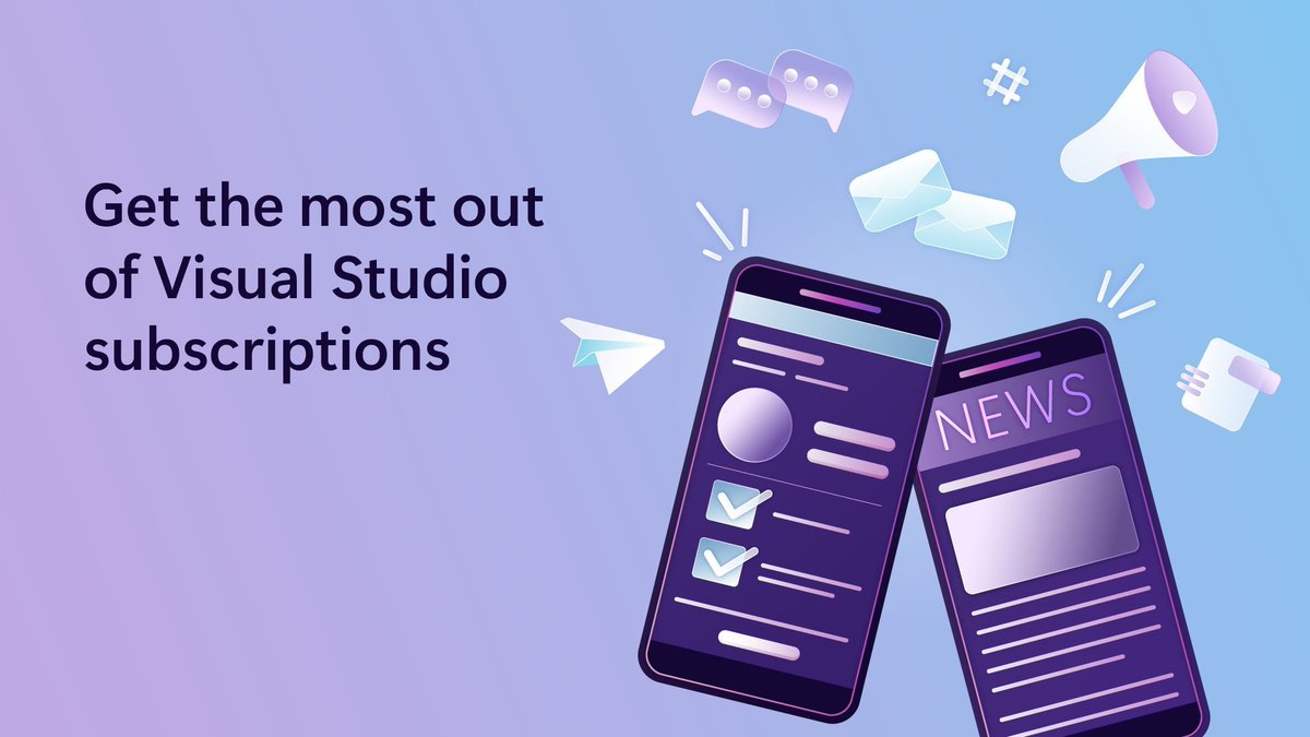 If you’re not getting the Visual Studio Subscriptions newsletter, you ...