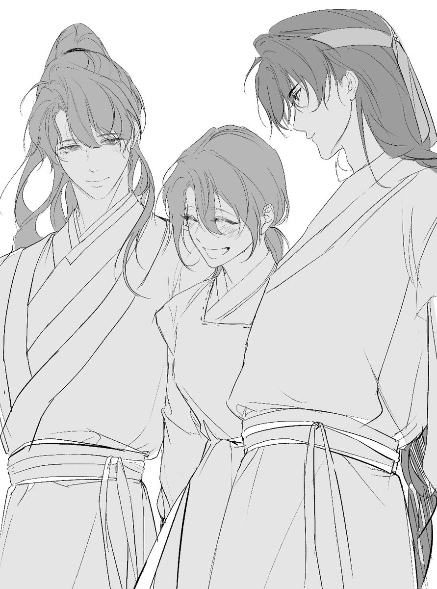 neulhalang_30's tweet photo. 친애하는 이리(길등의 신이고 10챕독서중)가 그려준 유자네 가족🥹🥹 https://t.co/COdRHBaO23