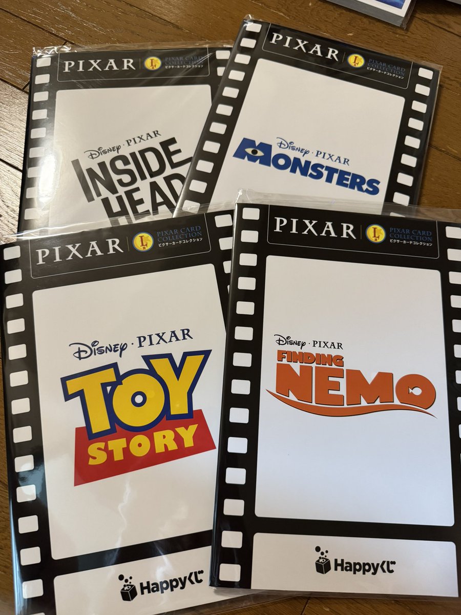 harudemo's tweet photo. PIXARくじ
800円+送料
譲：

▶︎E賞
▶︎F賞 ドリー
▶︎I賞 あの夏のルカ/ソウルフル・ワールド
▶︎J賞 カーズ/ウォーリー/バグズ・ライフ/トイ・ストーリー/リメンバー・ミー/ カールじいさんの空飛ぶ家
▶︎L賞 ファインディングニモ/トイ・ストーリー/ モンスターズ・インク/インサイド・ヘッド https://t.co/zWFeopKgB6