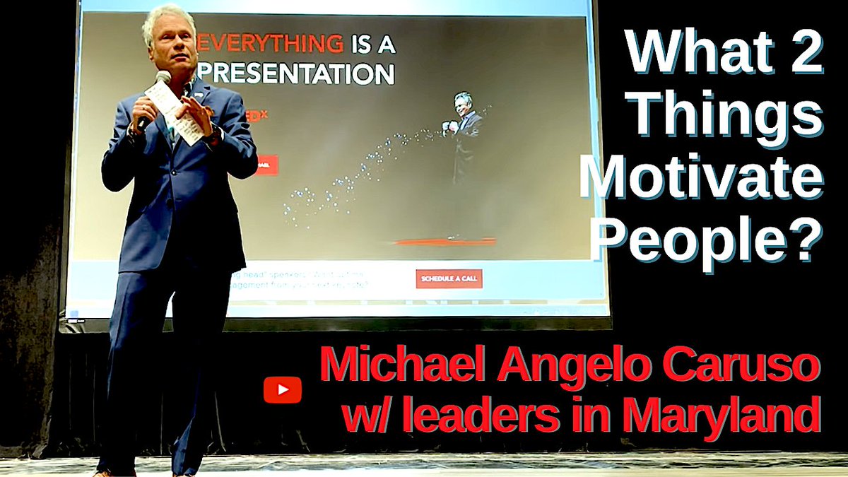 Michael Angelo Caruso - Presentation Tips tweet media