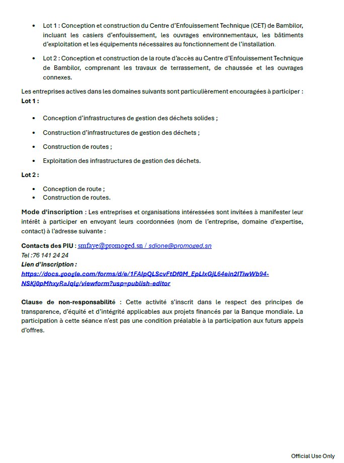 PROMOGED Sénégal tweet media