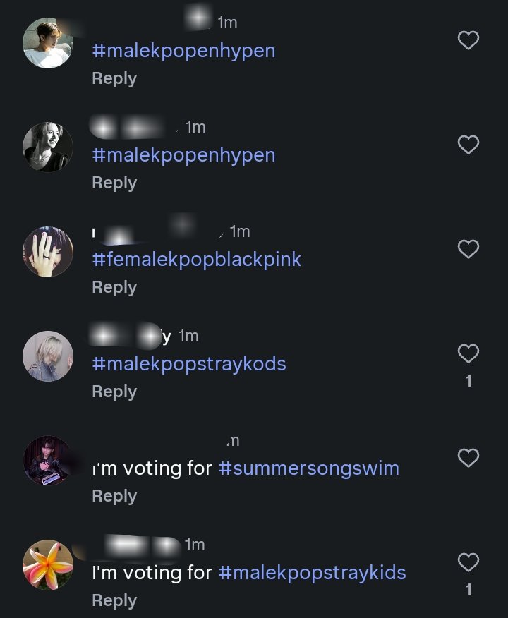 It's not looking very good rn y'all... Please comment on ig too and keep voting with as many email accounts as you can on the website!!