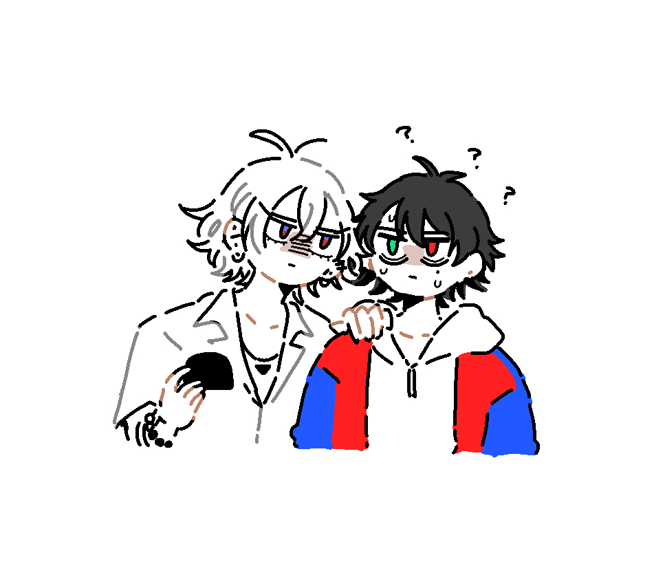 へぇ、そわそわされると逆に言いづらいんだ tweet media