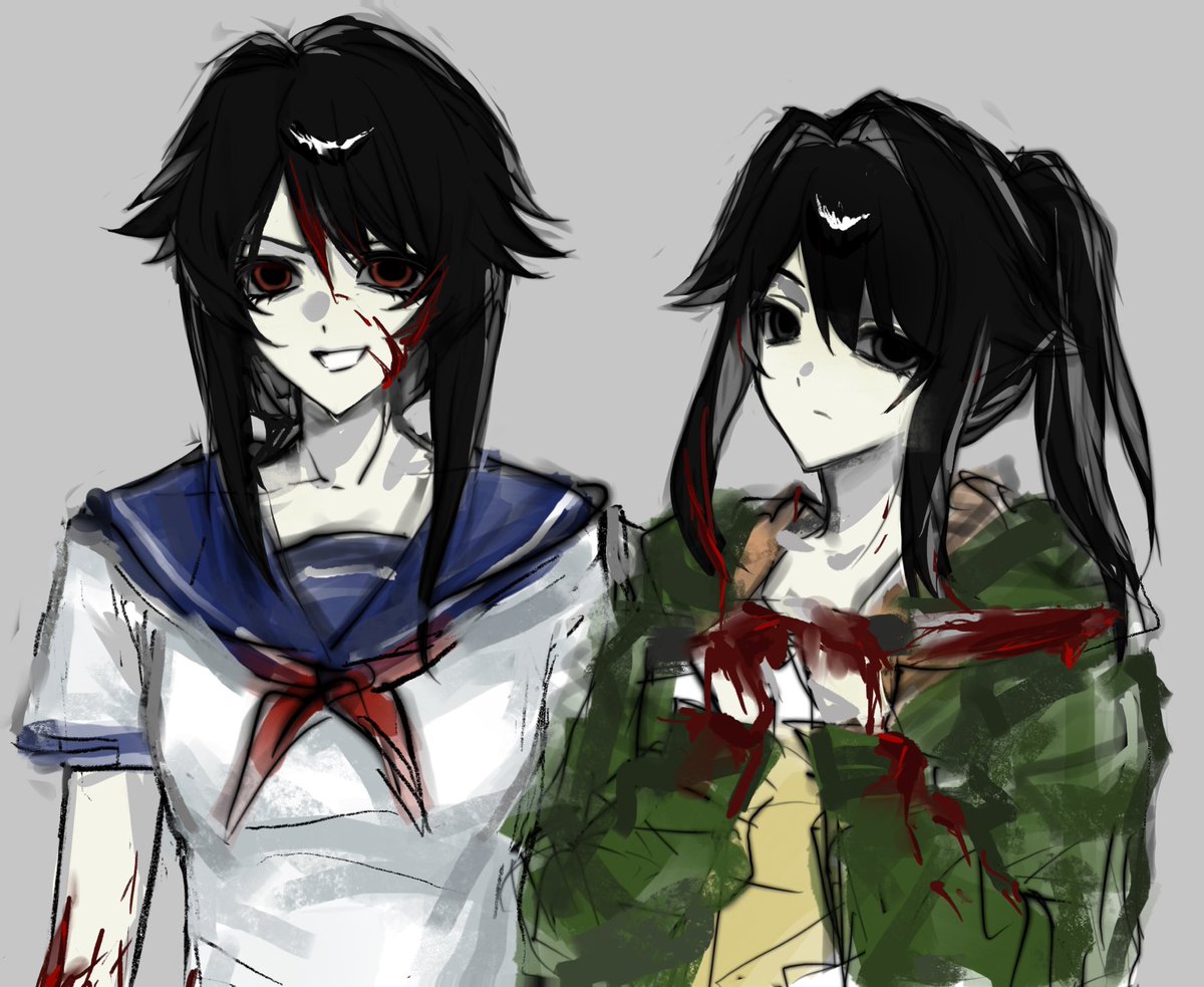 lingyu998023's tweet photo. #レイジングループ #ragingloop #yanderesimulator https://t.co/Y2B8ZCUwbK