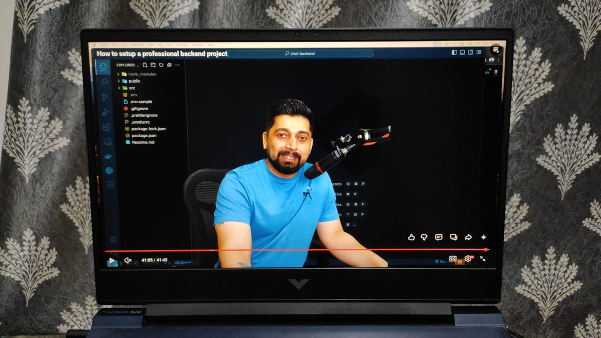 vickyxcodes's tweet image. Chai aur Backend - 𝗗𝗮𝘆 07

𝗟𝗲𝗮𝗿𝗻𝗶𝗻𝗴𝘀:
- Started with a professional production grade approach
- Overview of the mega project + it's ER diagram
- Setup of some basic files, folders, settings

Notes attached👇

@nirudhuuu #chaicode #backend #webdev #cohort