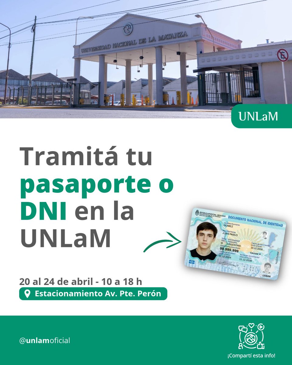 Universidad Nacional de La Matanza tweet media