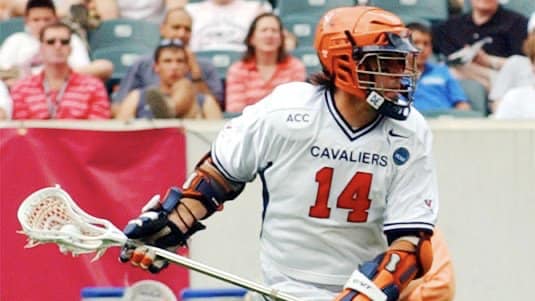 UVAFlashback's tweet photo. On This Date in UVA Sports History...
May 29, 2006: Twenty years ago today, @UVAMensLAX capped off a perfect 17-0 season and won their fourth NCAA championship with a 15-7 victory over Massachusetts.
Matt Ward had five goals for the Cavaliers and won the tournament’s Most Outstanding Player award.
The game was played in front of 47,062 fans, a larger crowd than at that season's Final Four men's basketball final (43,168). 
🔶🥍🔷