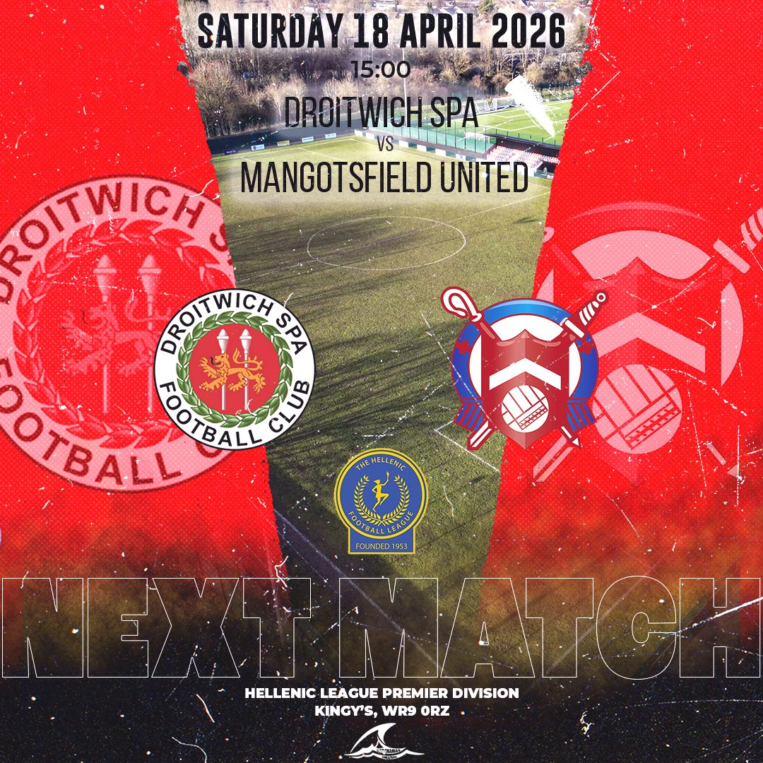 DroitSpaFC's tweet image. 🧑‍🤝‍🧑
Tomorrow we welcome to Kingy's Droitwich Spa Youth FC Under-9's Warriors as our mascots for the last game of the season, when @MangotsfieldUtd are the visitors.

We hope you all enjoy your afternoon with us!

#UTS #goodtobehome #supportlocal