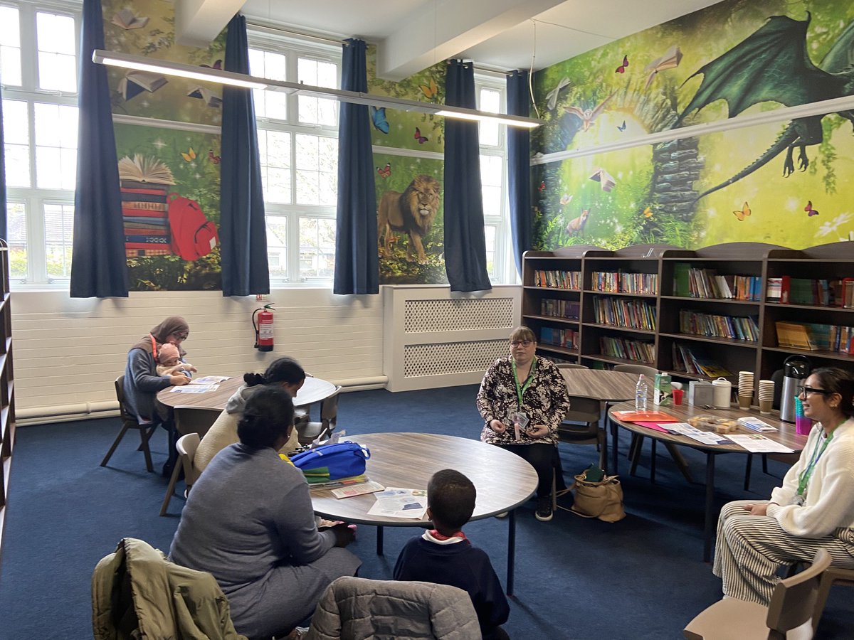 ErdingtonHallPS's tweet image. Thank you to Compass who led some of our family members in a coffee afternoon. It was lovely to welcome them into our beautifully refurbished library. #Compass