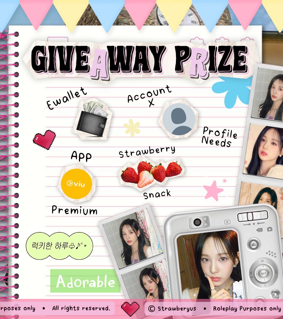 ᅠ
₊ 📭 Collect the dream’s remnants! Pieces of a journey is ready to be given away as pristine as a first entry. Enter this 𝗴‌𝗶‌𝘃‌𝗲‌𝗮‌𝘄‌𝗮‌𝘆 to win a bounty of rewards inspired by the flowery magic of self-discovery and growth!
ᅠ