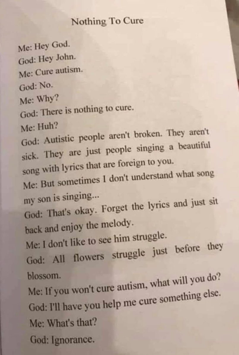 michaelasachs's tweet image. April is #autismawareness month 💪 

Think you don’t know someone with #Autism… think again, you know me and you probably know my son (who is my hero). To us Autism not a disability, it’s a superpower that grows differently than others… you are welcome for making your world