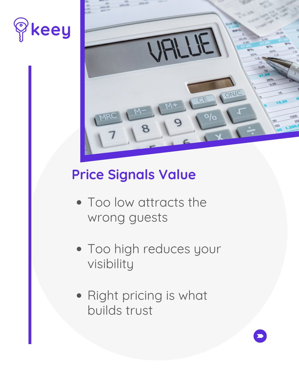 Keeyltd's tweet photo. Pricing isn’t just a number.
It’s positioning.

It shapes who books, how they book, and how your listing performs.

#AirbnbHosting #ShortTermRentals #LondonAirbnb #Keey #RevenueManagement https://t.co/Tkfia8RCbn