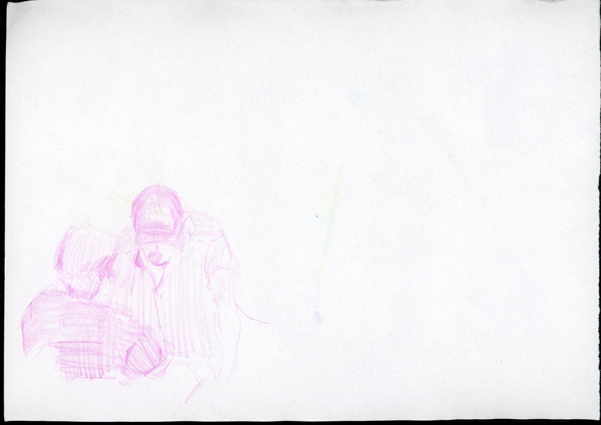 インドで描いた絵