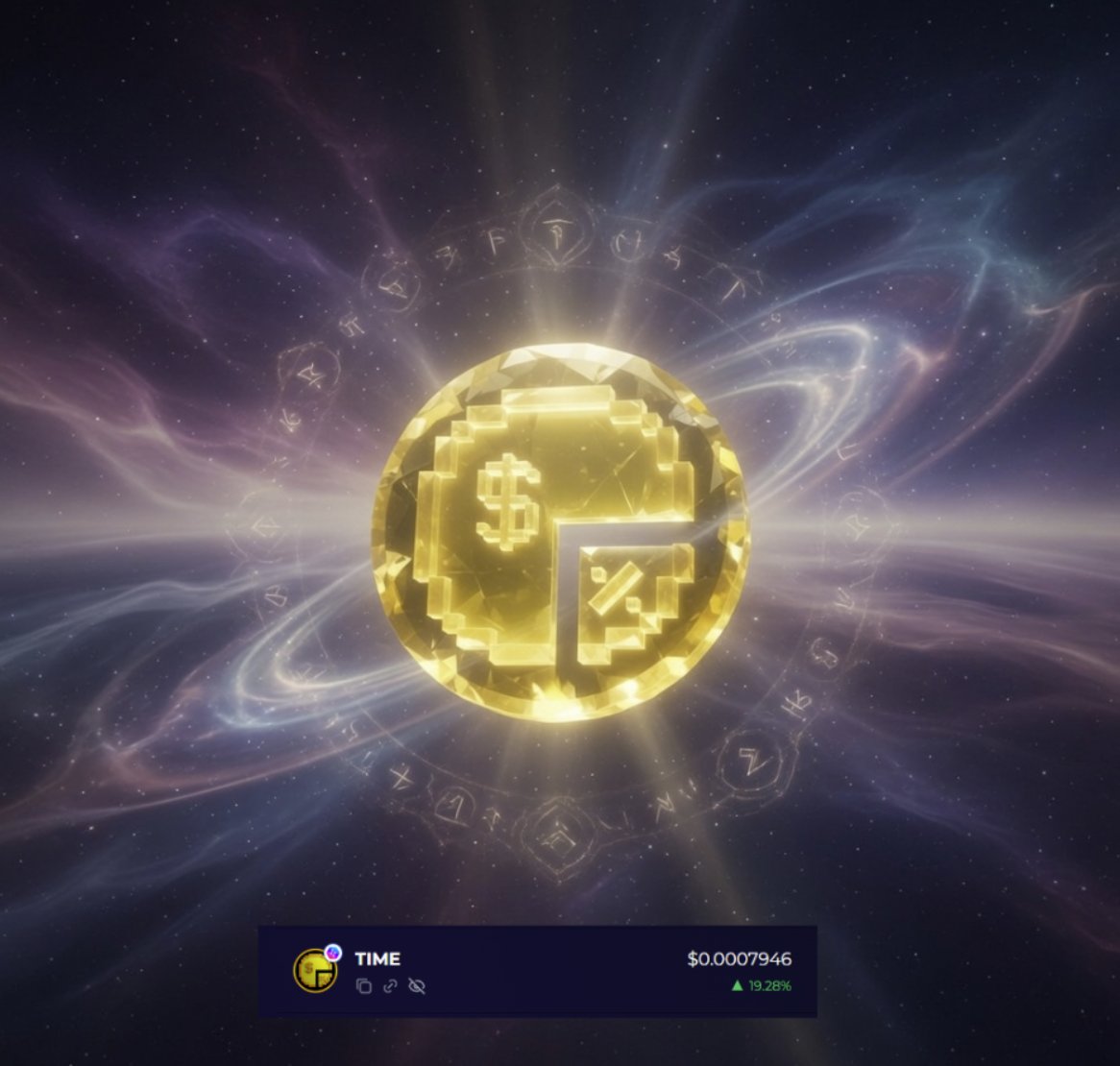 brisology's tweet image. One of my Favorite Non-RH coins. $TIME #TIME