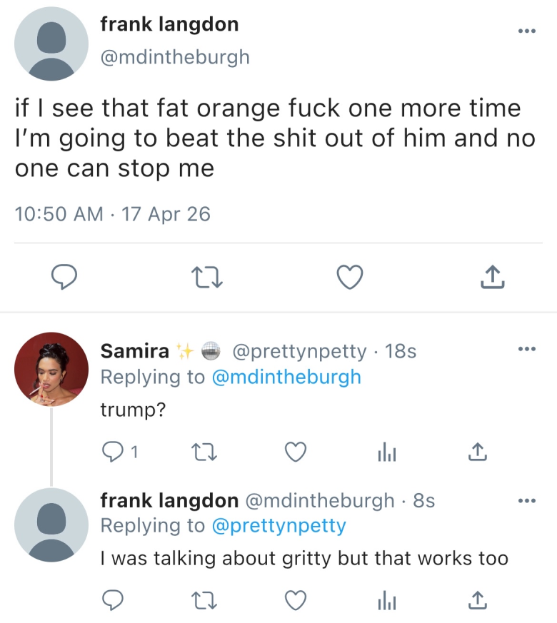 legally incorrect the pitt tweet media