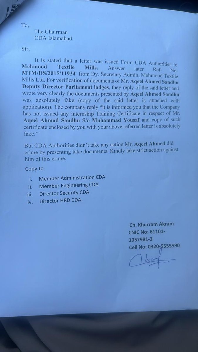 ghazuad09's tweet image. Deputy Director Parliament Lodges Scandal 

#Corruption #Scandal #ParlimentLodges @CDAthecapital @Masoodch06 @pmln_org @FIA_Agency @HamidMirPAK @_Mansoor_Ali