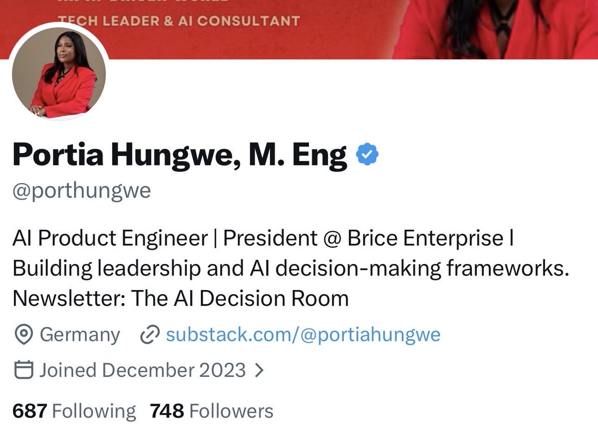 Portia Hungwe, M. Eng tweet media