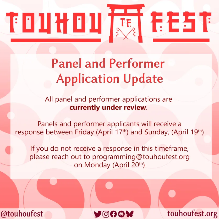 TouhouFest Official (🔜TouhouFest 2026) tweet media