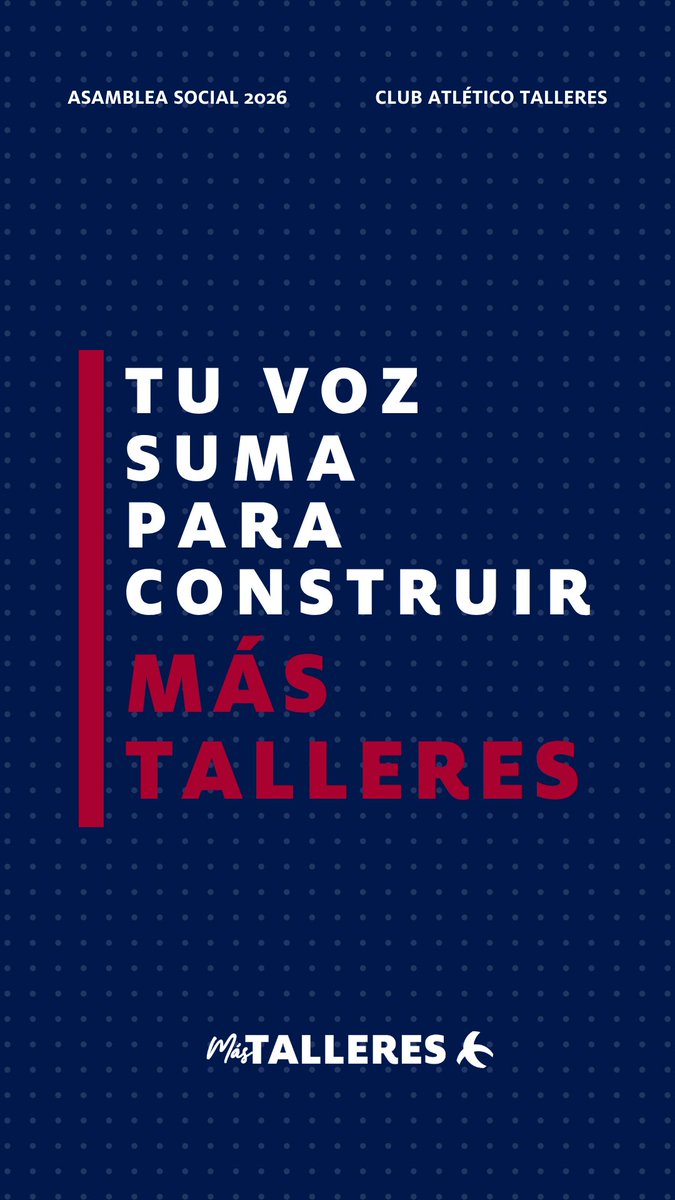 Mas Talleres tweet media