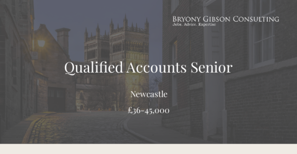 BryonyGibson's tweet image. Apply today! Qualified Accounts Senior, £36-45,000 - #Newcastle.