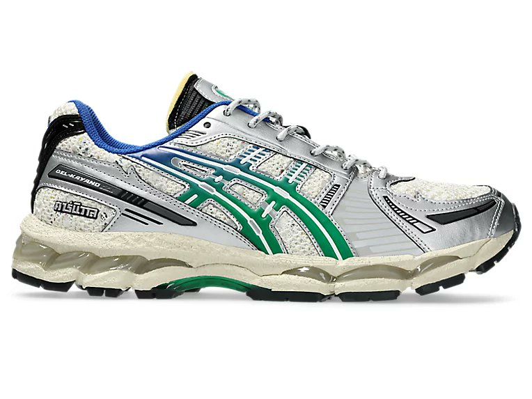 sneakerhuddle's tweet photo. Ad: Carnival x ASICS Gel-Kayano 12.1 ‘Cream/Green Basil’  

https://t.co/6zjJjRzrbV https://t.co/r8WvlZleSk