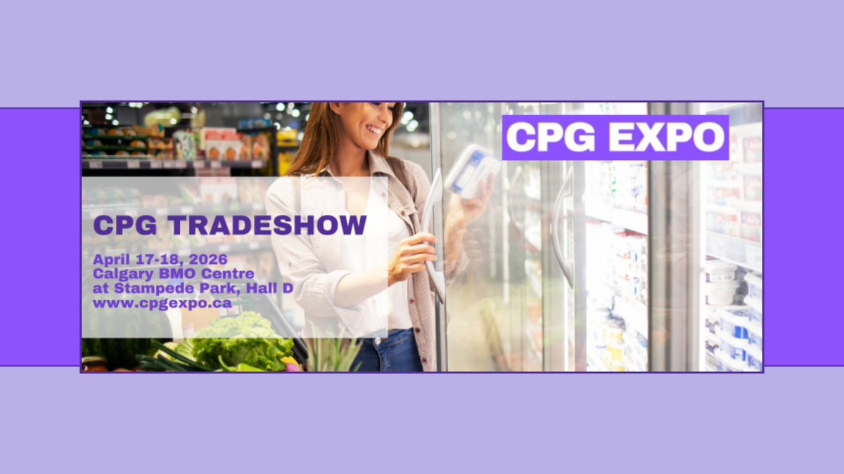 GreatLittleBox's tweet image. We’re looking forward to attending CPG Expo and spending time with Alberta’s CPG community. Always great to connect, learn, and support the brands shaping the region’s food and beverage landscape. Link for more information: cpgexpo.ca #packagingsolutions #CPGExpo
