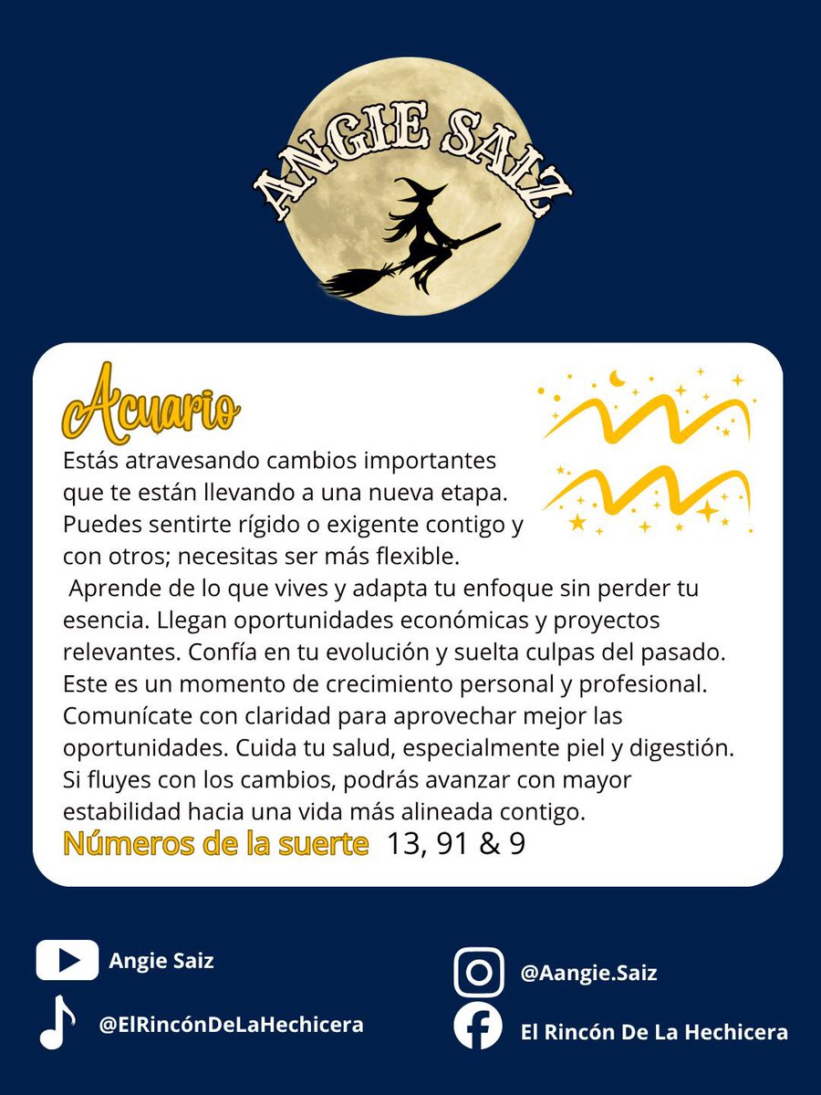 angie_saiz's tweet image. No todos viven su signo igual… tu ascendente cambia todo. Es la energía que muestras al mundo y la que atrae oportunidades. Por eso tu vida puede sentirse diferente. Mira tu ascendente y entiende tu camino.😉 #Tarot #TarotCards #Acuario #Horoscopp