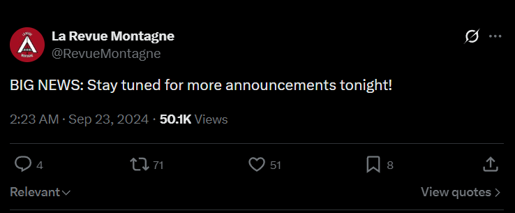 Project Deluge tweet media