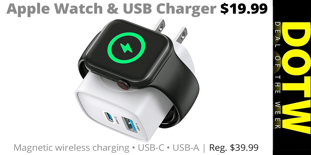 ConnectingPt's tweet image. #ConnectingPoint's DEAL OF THE WEEK (4/17/26): Apple Watch USB Charger reg. $39.99; #DOTW sale price: $19.99. Through 4/23/26 while supplies last. | tinyurl.com/h42eeh9a
.
#AppleWatch #chargers #DealOfTheWeek #iPhone #MedfordOregon #RogueValley #TravelAccessories