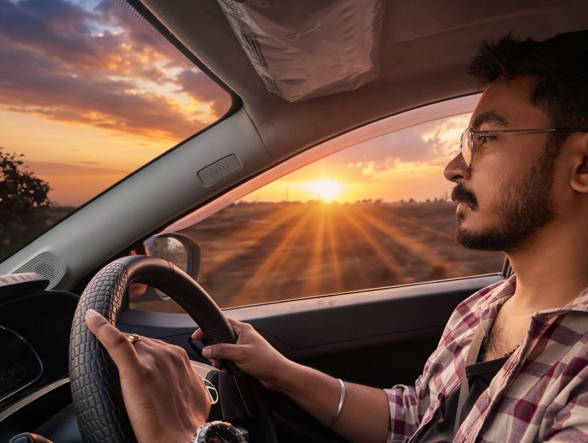 Shashank_Bihari's tweet image. Sunsets don’t mark the end — they light the way forward. Eyes on the horizon, hands on the wheel. Tomorrow is mine to drive. 🌅🚗 #ChaseYourSunset #sun #Panamá #MaisVocê