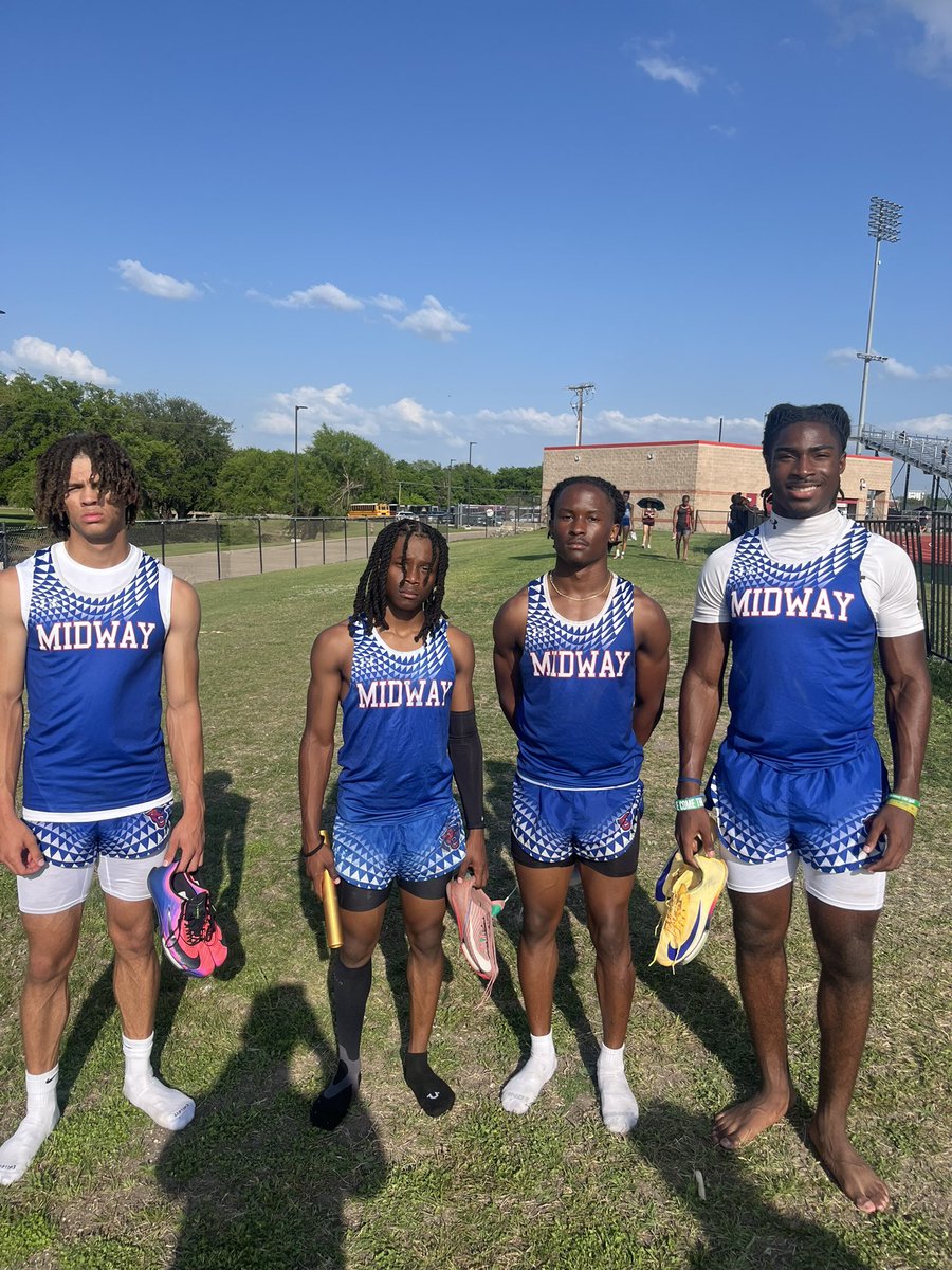 MidwayPanthers's tweet image. ⚡️ SCHOOL RECORD ⚡️

New school record in the 4x100 Relay.

⏱️ 40.93

#MidwayAthletics #PantherPride