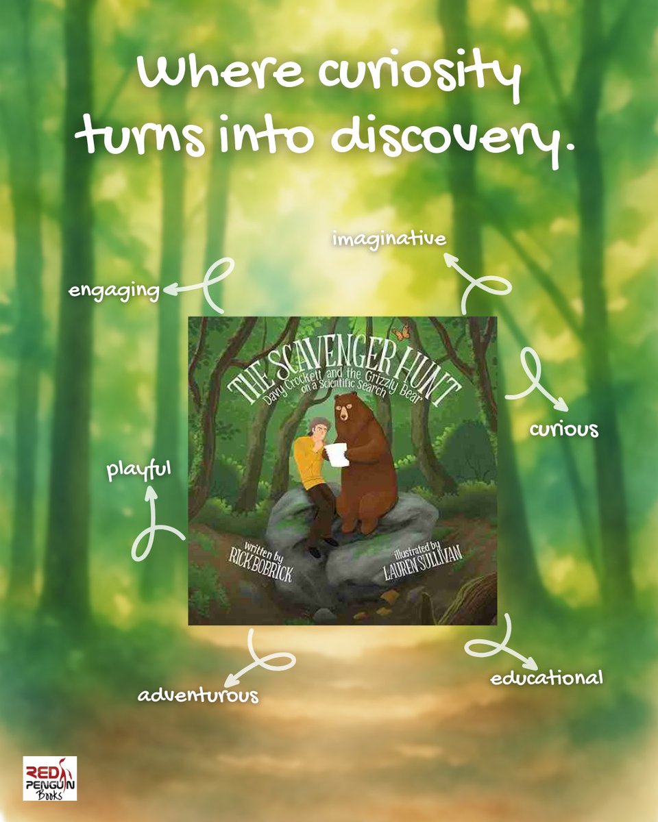 RedPenguinWeb's tweet image. "The Scavenger Hunt" by Rick Bobrick and Lauren Sullivan takes young readers on an outdoor adventure.

🔍 Find your copy today: redpenguinbooks.com/the-scavenger-…

#bookrecs #learningthroughplay #kidsbooks #stemforkids #RedPenguinBooks