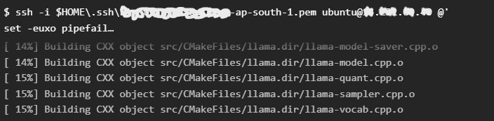 iamsharadraj's tweet image. Waiting for my llama.cpp build to finish on a tiny instance. Lightsail is a total hidden gem for lean engineering. While a 1.9 GiB RAM instance might seem "too small" Who else is experimenting with SLMs on budget hardware? #AI #GenerativeAI #AWS #CloudComputing #OpenSource #LLM